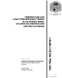 Cover page: Temperature and Long-Term Breeding Trends in California Birds: Utilizing an Undervalued Historic Database?