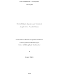 Cover page: Non-Self-Adjoint Operators and Microlocal Analysis in the Complex Domain