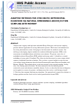 Cover page: ADAPTIVE METHODS FOR STOCHASTIC DIFFERENTIAL EQUATIONS VIA NATURAL EMBEDDINGS AND REJECTION SAMPLING WITH MEMORY.