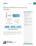 Cover page: Bioinspired Multifunctional Anti-icing Hydrogel