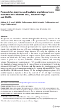 Cover page: Prospects for observing and localizing gravitational-wave transients with Advanced LIGO, Advanced Virgo and KAGRA