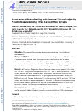 Cover page: Association of breastfeeding with postmenopausal visceral adiposity among three racial/ethnic groups