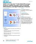 Cover page: SARS-CoV-2-Specific T Cells Exhibit Phenotypic Features of Helper Function, Lack of Terminal Differentiation, and High Proliferation Potential