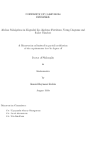 Cover page: Abelian Subalgebras in Z2-graded Lie Algebras; Partitions, Young Diagrams and Ballot Numbers