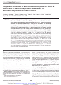 Cover page: Longitudinal assessment of air conduction audiograms in a phase III clinical trial of difluoromethylornithine and sulindac for prevention of sporadic colorectal adenomas.