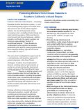 Cover page of Protecting Workers from Climate Hazards in Southern California’s Inland Empire