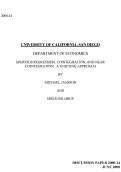 Cover page: Spurious Regression, Cointegration, and Near Cointegration:  A Unifying Approach