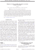 Cover page: Mitigation of envelope instability through fast acceleration in linear accelerators