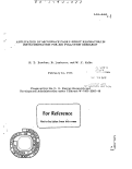 Cover page: APPLICATION OF MICROWAVE FARBY-PEROT RESONATORS IN INSTRUMENTATION FOR AIR POLLUTION RESEARCH