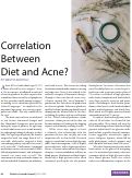 Cover page: Correlation Between Diet and Acne?