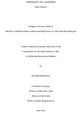 Cover page: Religious Tension in Brazil: The Rise of Militant Pentecostalism and Implications for Afro-Brazilian Religions