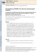 Cover page: An experience with the Patient-Reported Outcomes Measurement Information System: Pros and cons and&nbsp;unanswered questions