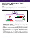 Cover page: Expert opinion on bleeding risk from invasive procedures in cirrhosis.