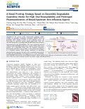 Cover page: A Novel Prodrug Strategy Based on Reversibly Degradable Guanidine Imides for High Oral Bioavailability and Prolonged Pharmacokinetics of Broad-Spectrum Anti-influenza Agents.