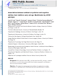 Cover page: Associations Between Ambient Air Pollution and Cognitive Abilities from Midlife to Early Old Age: Modification by APOE Genotype