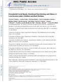 Cover page: Household Social Needs, Emotional Functioning, and Stress in Low-Income Latinx Children and their Mothers.