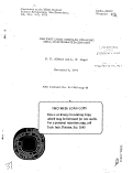 Cover page: HIM FAST LOGIC MODULES UTILIZING MECL III INTEGRATED CIECUITS