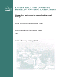 Cover page: Blower-door techniques for measuring interzonal leakage