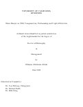 Cover page: Three Essays on CEO Compensation, Partisanship and Capital Structure