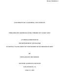 Cover page of Preliminary Materials for a Theory of <em>Gossip Girl</em>