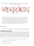 Cover page: Expanding the Coverage of Conflict Event Datasets: Three Proofs of Concept