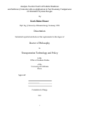 Cover page: Analysis Tool for Fuel Cell Vehicle Hardware and Software (Controls) with an Application to Fuel Economy Comparisons of Alternative System Designs