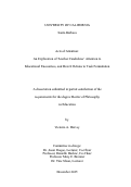 Cover page: Acts of Attention: An Exploration of Teacher Candidates’ Attention to Educational Encounters, and How It Relates to Task Formulation