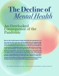 Cover page: The Decline of Mental Health: An Overlooked Consequence of the Pandemic