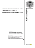 Cover page: Drought Analyses Of The California Central Valley Surface