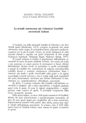 Cover page: Le attuali conoscenze sui Coleotteri Carabidi cavernicoli italiani