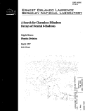 Cover page: A Search for Charmless Dihadron Decays of Neutral b-Hadrons