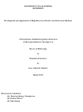 Cover page: Development and Application of High Recovery Nucleic Acid Extraction Methods