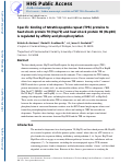 Cover page: Specific Binding of Tetratricopeptide Repeat Proteins to Heat Shock Protein 70 (Hsp70) and Heat Shock Protein 90 (Hsp90) Is Regulated by Affinity and Phosphorylation