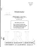 Cover page: PRODUCTION AND DECAY OF CASCADE HYPERONS