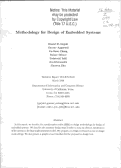 Cover page: Methodology for design of embedded systems