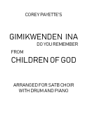 Cover page: Gimikwenden Ina (Do you remember?)