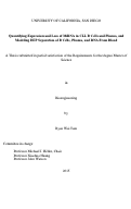 Cover page: Quantifying Expression and Loss of MiRNA in CLL B Cells and Plasma, and Modeling DEP Separation of B Cells, Plasma, and RNA From Blood