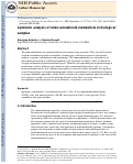 Cover page: Lipidomic analysis of endocannabinoid metabolism in biological samples