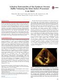 Cover page: Infective Endocarditis of the Systemic Venous Baffle Following the Atrial Switch Procedure in&nbsp;an Adult