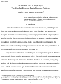 Cover page of Is There a Text in this Class? The Conflict Between Textualism and Antitrust