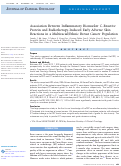 Cover page: Association Between Inflammatory Biomarker C-Reactive Protein and Radiotherapy-Induced Early Adverse Skin Reactions in a Multiracial/Ethnic Breast Cancer Population.