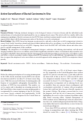 Cover page of Active Surveillance of Ductal Carcinoma In-Situ