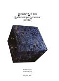 Cover page: Berkeley Off-line Radioisotope Generator (BORG)
