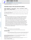 Cover page: Quantitative analysis of the yeast pheromone pathway.