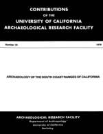 Cover page: Archaeology of the South Coast Ranges of California