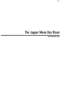 Cover page: The Jaguar Moon Has Risen