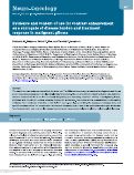 Cover page: Evidence and context of use for contrast enhancement as a surrogate of disease burden and treatment response in malignant glioma