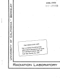 Cover page: THEORETICAL CONSIDERATIONS ON CELL SHAPE, CONVECTION, AND AN AREA ANOMALY PERTINENT TO DEVELOPING A MOVING BOUNDARY THEORY FOR ULTRACENTRIFUGATION