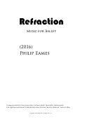 Cover page: Refraction