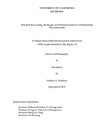 Cover page: Thermal Processing, Strategies and Characterization of Sustainable Nanomaterials